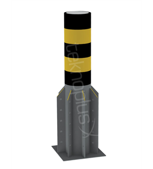 TFB-CT 1090 CRASH TEST FIXED BOLLARD